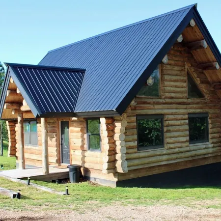 Waterfall View Cabin at White Buffalo Lodge;Family-friendly with lake access