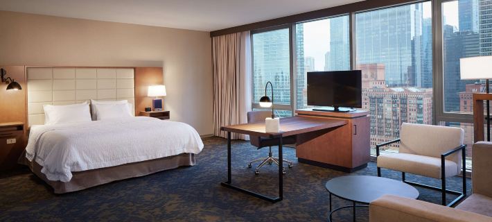 Hampton Inn by Hilton Chicago West Loop Fulton Market Area Hotele w: Chicago