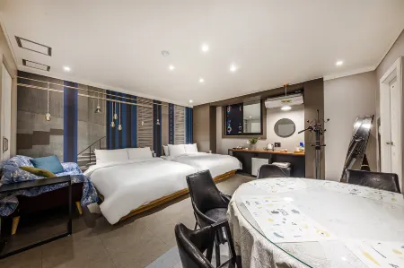 Asan Daus Self Check-in Motel Отели рядом с достопримечательностью «Университет Сонмун»