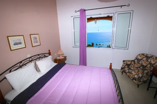 Villa Takis on Pelekas Beach. Apartment B with Sea View.