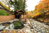 Onsen Theme Park Ryuudou - Mountain view