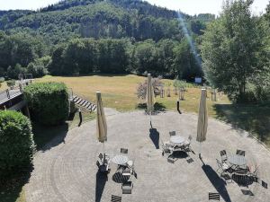 Pop-up-Hotel Schloss Haniel