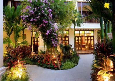 庭 ヴィアンルアン リゾートの写真