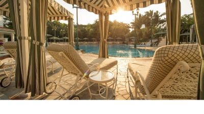 屋外プール 香港ディズニーランドホテルの写真