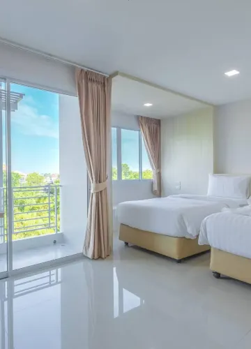 ดีลักซ์ ห้องทวิน, เตียงแฝดหรือเตียงเดี่ยว 2 เตียง