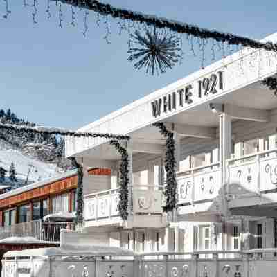 White 1921 Courchevel Hotel Exterior
