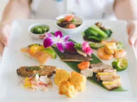 KARIYUSHI LCH.RESORT on The Beach - petit déjeuner
