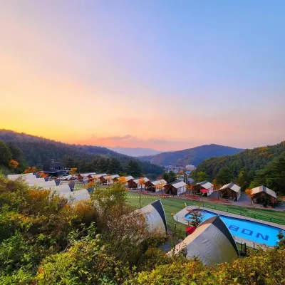 포천 노블글램핑 산사원 주변 호텔