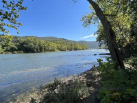 Waterfront on the New RIver