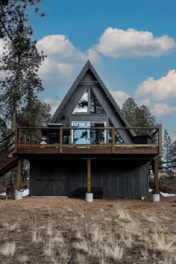 -Into the Woods A-Frame- Hot Tub- Fire Pit-