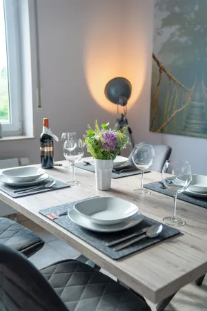 Apartment Morgenstern 85 sqm on 2 floors with loggia in a quiet location