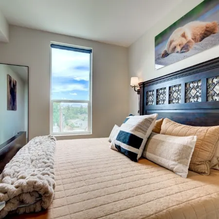 The Bear Den in Downtown Bozeman: Penthouse With Mountain Views