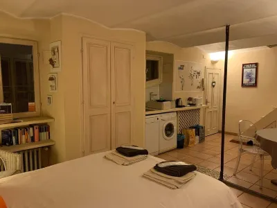 studio apartment with terrace to 360 ° of the city