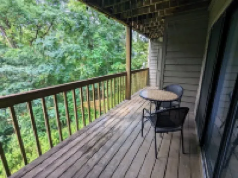 Quiet Corner Unit with Deck Overlooking the Saluda River