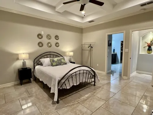 3 bedrooms, 2 baths, open concept kitchen and living