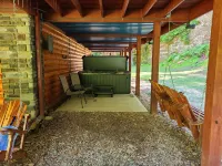 Hocking hillsLogan OhioA birds eye view cabin rentals