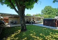 Luxury retreat with a swim spa and game room!