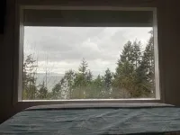 Cozy hidden gem tucked away where the mountains meet the sea.