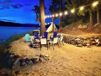 To Wake at the Lake! Fun-Packed 3-Br Villa with Private Beach and Dock!