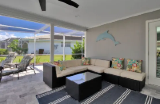 3 Bedroom Home in Punta Gorda Isles with Heated Pool and Canal Access