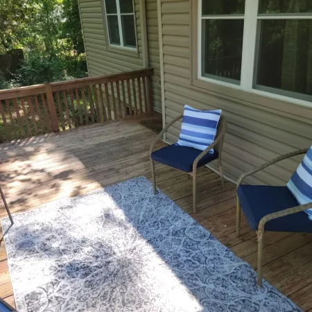 Come relax in our lovely home within walking distance to the Masters.
