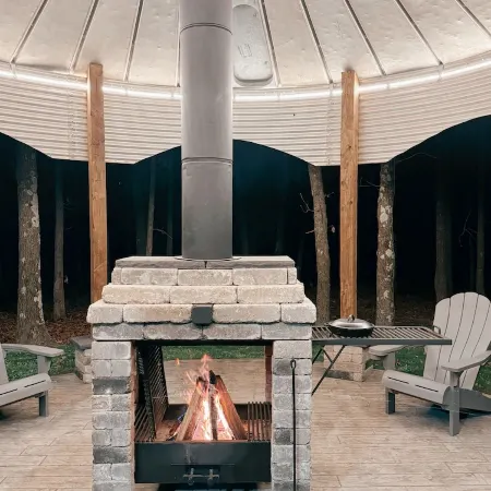 The Grainery is a cozy farm stay, nestled in the Ozark hills