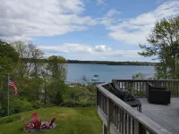 Beautiful house on the Harpswell Peninsula over looking Casco Bay