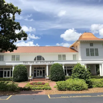 Contemporary Scandinavian styled home on the 7th hole of Pinehurst #1
