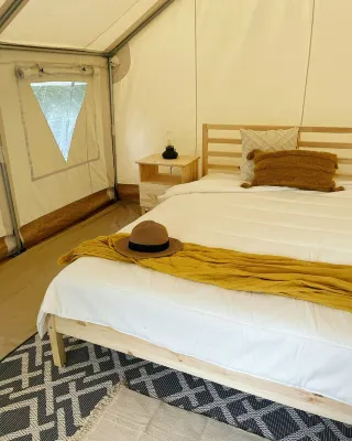 Beautiful Tent at Camp Northern Lights!