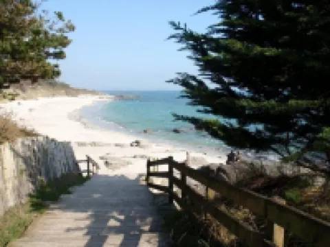 Typical Breton house "Ty Breizh" Beg Meil Fouesnant plage des oiseaux