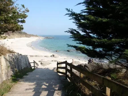 Typical Breton house "Ty Breizh" Beg Meil Fouesnant plage des oiseaux