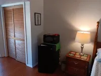 Comfy Corner, a Comfortable 2nd Floor Large One Room Condo in Fairfield Harbour.