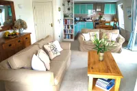 Crows Nest: a modern apartment in the centre of St Mawes with stunning sea views