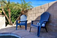 Near Coachella Festival, 5min walk 2 BNP Paribas, pool spa, 7bdrm, mountain view