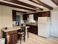 Feel at home in this comfortable getaway steps away from beautiful Memorial Park