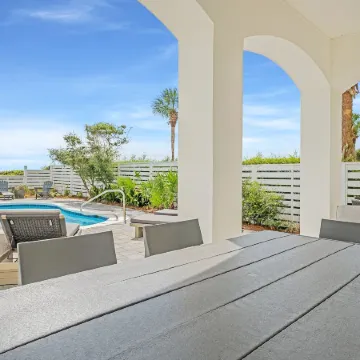 Shellstone Cottage - Beach Front Seacrest Home with Private Pool and 5 Bedrooms Home