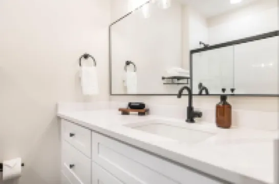 Steps to Atrium Health and Mercer University - Stylish Tranquil Retreat