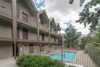 Sparkling Pool and Scenic River Access - Charming Viking Lodge Retreat