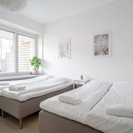 1Br Penthouse with Sauna & Private Rooftop Terrace