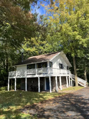 New!  Cozy Lakefront Cabin on Red Cedar Lake in Birchwood, WI