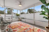 Cozy two-bedroom cottage by Nokomis Beach. Sleep 8.