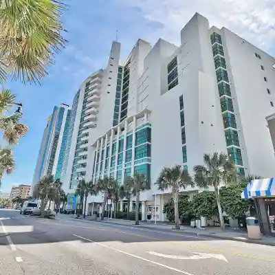 Condos at Sandy Beach by Beach Trips Hotel Exterior