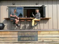 The Pirate's Rest, a tiny home by the beach.
