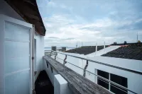 Penthouse with terrace and sea views.