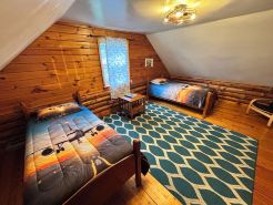Authentic log cabin!