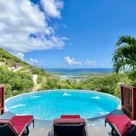 Breathtaking Panoramic Views Of The Caribbean Sea From This Luxury Villa