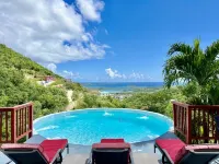 Breathtaking Panoramic Views Of The Caribbean Sea From This Luxury Villa