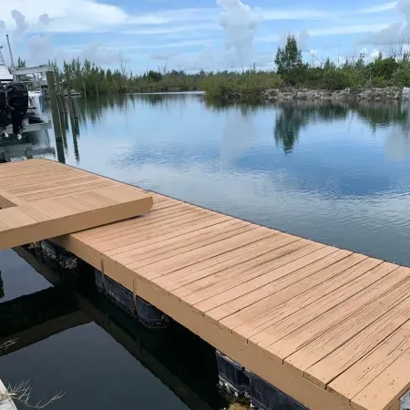 Waterfront home with private dock near the beach