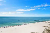 Oversize beachfront condo w/ Gulf view - 按摩浴池