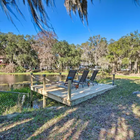 Waterfront Studio w/ Dock Access in Inglis!